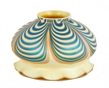 Steuben Decorated Shade