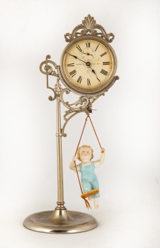Ansonia Bobbing Doll Clock