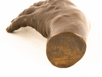 Cast Bronze Hand