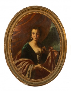 Giuseppe Bonito , Portrait of a Young Woman