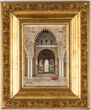 Tomas Aceves (Spanish, Late 19th Century)  "Sevilla"