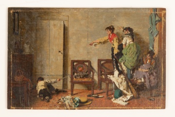Giacomo Favretto (Italian, 1849-1887) "Il Soncio"