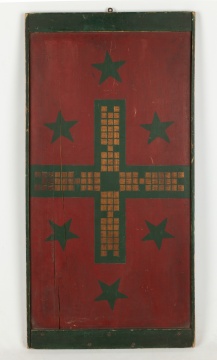 Vintage Painted Game Board