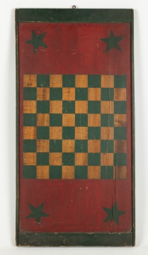 Vintage Painted Game Board