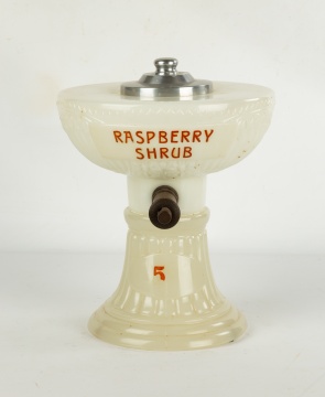 Vintage Raspberry Scrub Dispenser