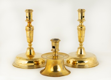 Spanish Brass Candlesticks