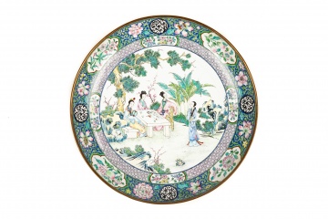Chinese Enameled Bowl