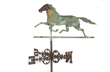 Running Horse Weather Vane