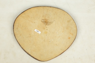 Stig Lindberg (Swedish, 1916–1982) Glazed Ceramic Face Plaque