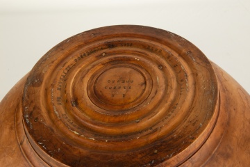 Early Turned Wooden Bowl