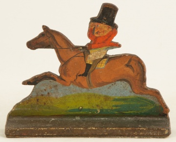 Rare National Foundry Folk Art Horse Doorstop