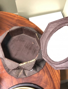 Tramp Art Covered Box