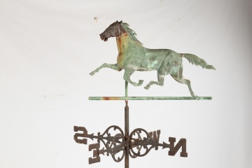 Running Horse Weather Vane