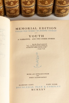 22 Volume - Memorial Edition Collected Works of  Joseph Conrad