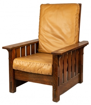 Gustav Stickley Morris Lounge Chair