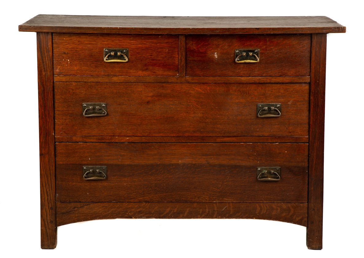 Attributed to Gustav Stickley Dresser Cottone Auctions