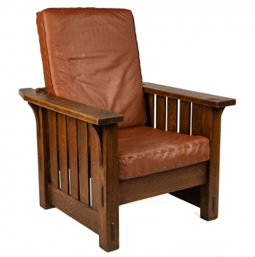 Vintage Arts & Crafts Lounge Chair