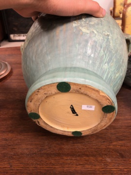Large Fulper Handled Vase