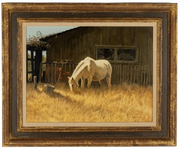 Robert Clark (American, 1920-1999) "Edge of Town"