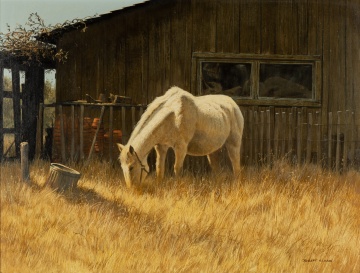 Robert Clark (American, 1920-1999) "Edge of Town"