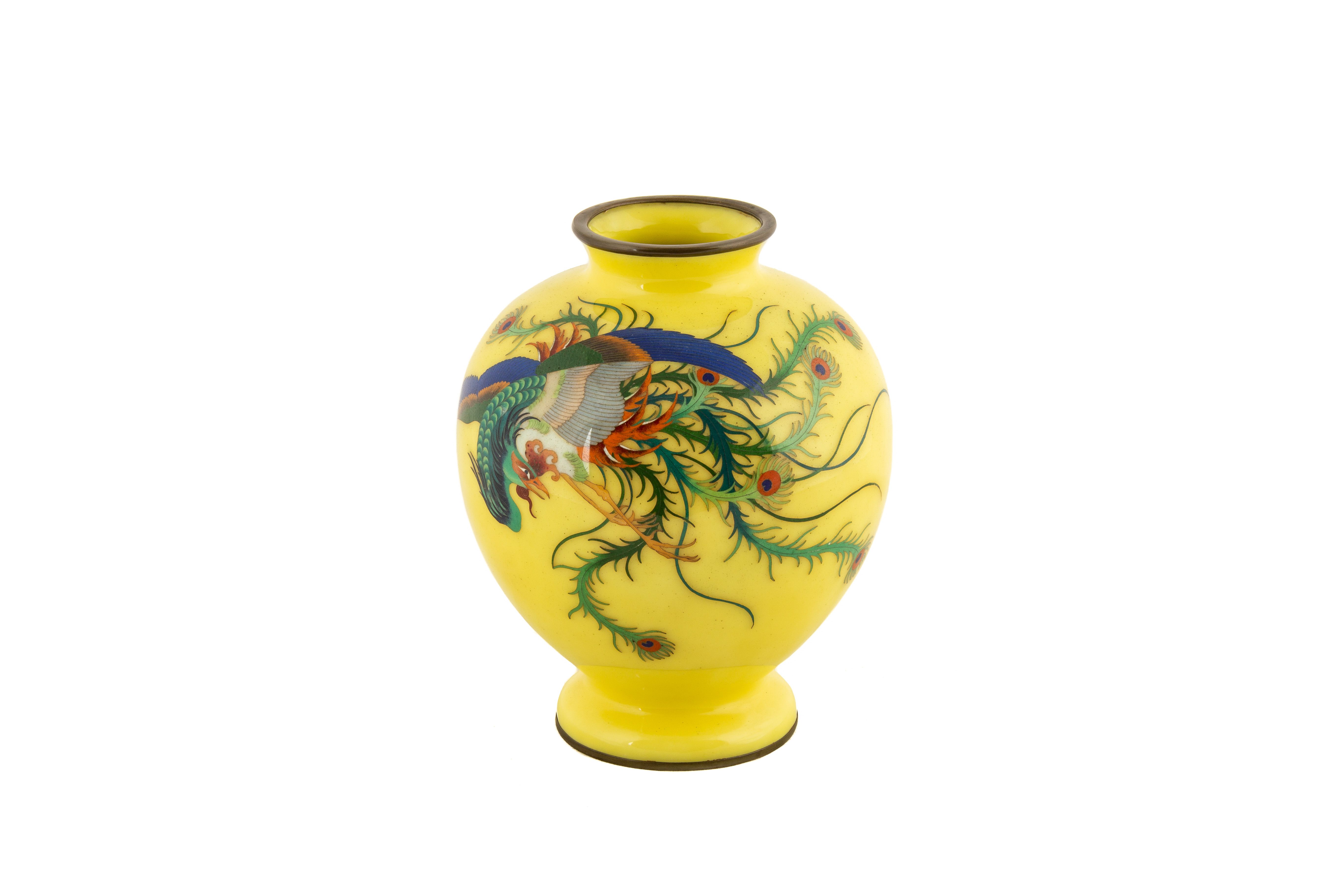 Japanese Cloisonné Vase