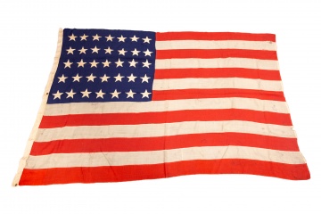 Vintage Civil War 35-Star Flag