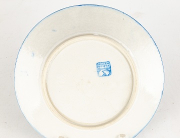 Dedham Rabbit Pottery Plate