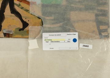 John Hultberg (American, 1922 - 2005) "Too Near the Airport"