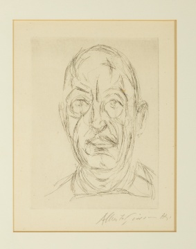 Alberto Giacometti (Swiss, 1901-1966) Etching