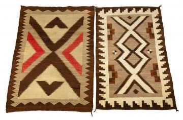 (2) Navajo Weavings
