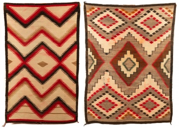 (2) Vintage Navajo Weavings