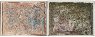 (2) Martha Margaret McKay (American, 1924-1983)  Mixed Media