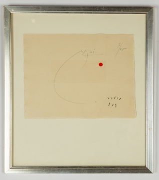 Joan Miró (Spanish, 1893-1983) Etching