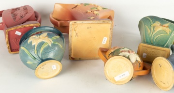 (6) Roseville Art Pottery