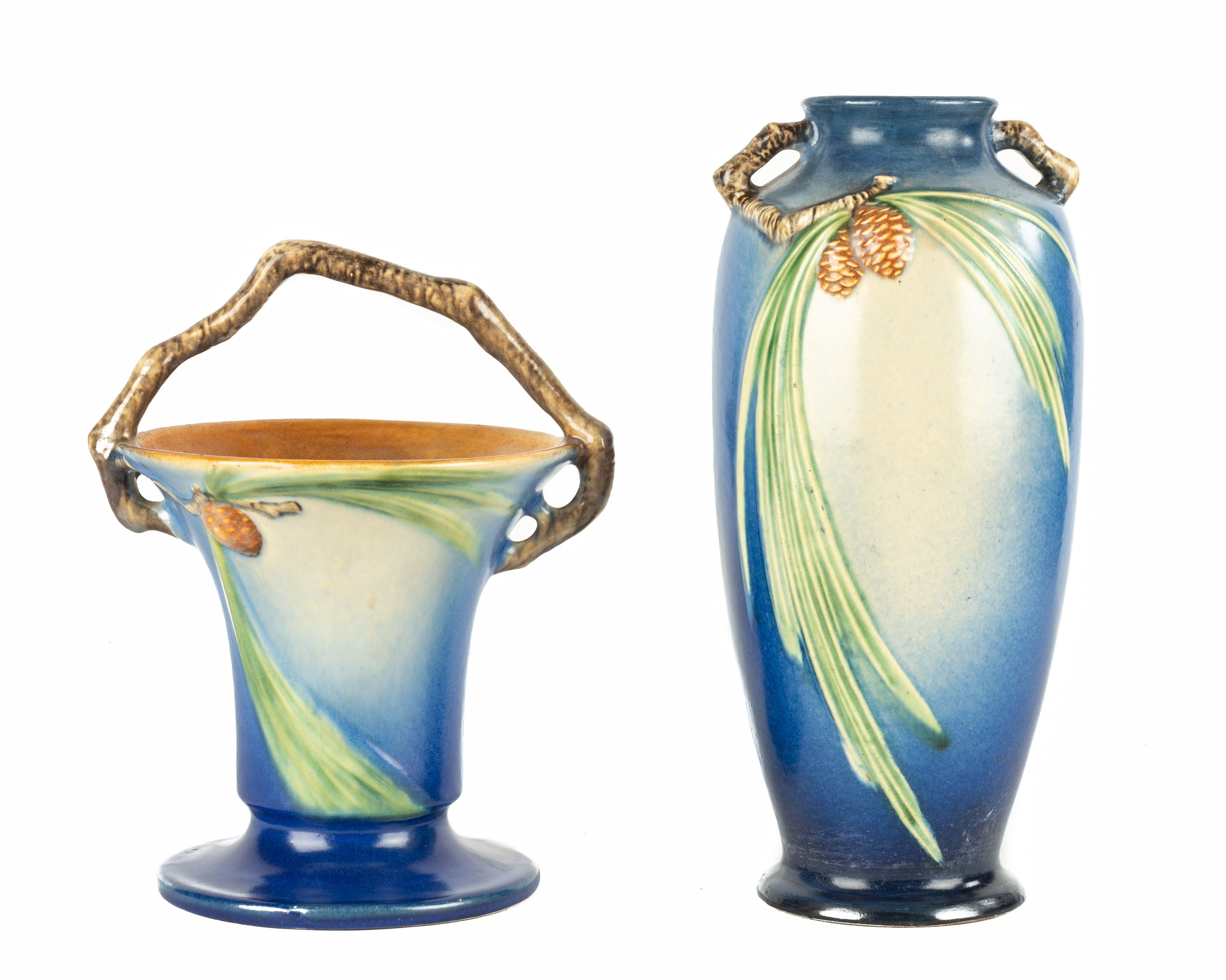 (2) Roseville Art Pottery