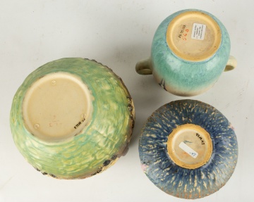 (3) Roseville Art Pottery