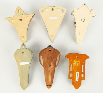 (6) Roseville and Weller Art Pottery