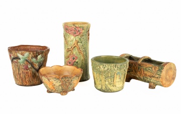 (5) Weller Art Pottery