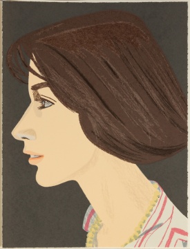 Alex Katz (American, b. 1927) "Susan"