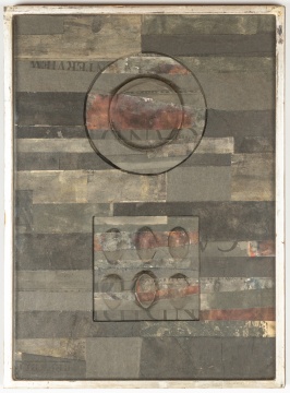 Robert Courtright (American, 1926-2012) Mixed Media Collage