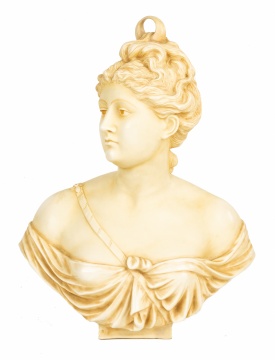 Roseville Bust of the Goddess Diana