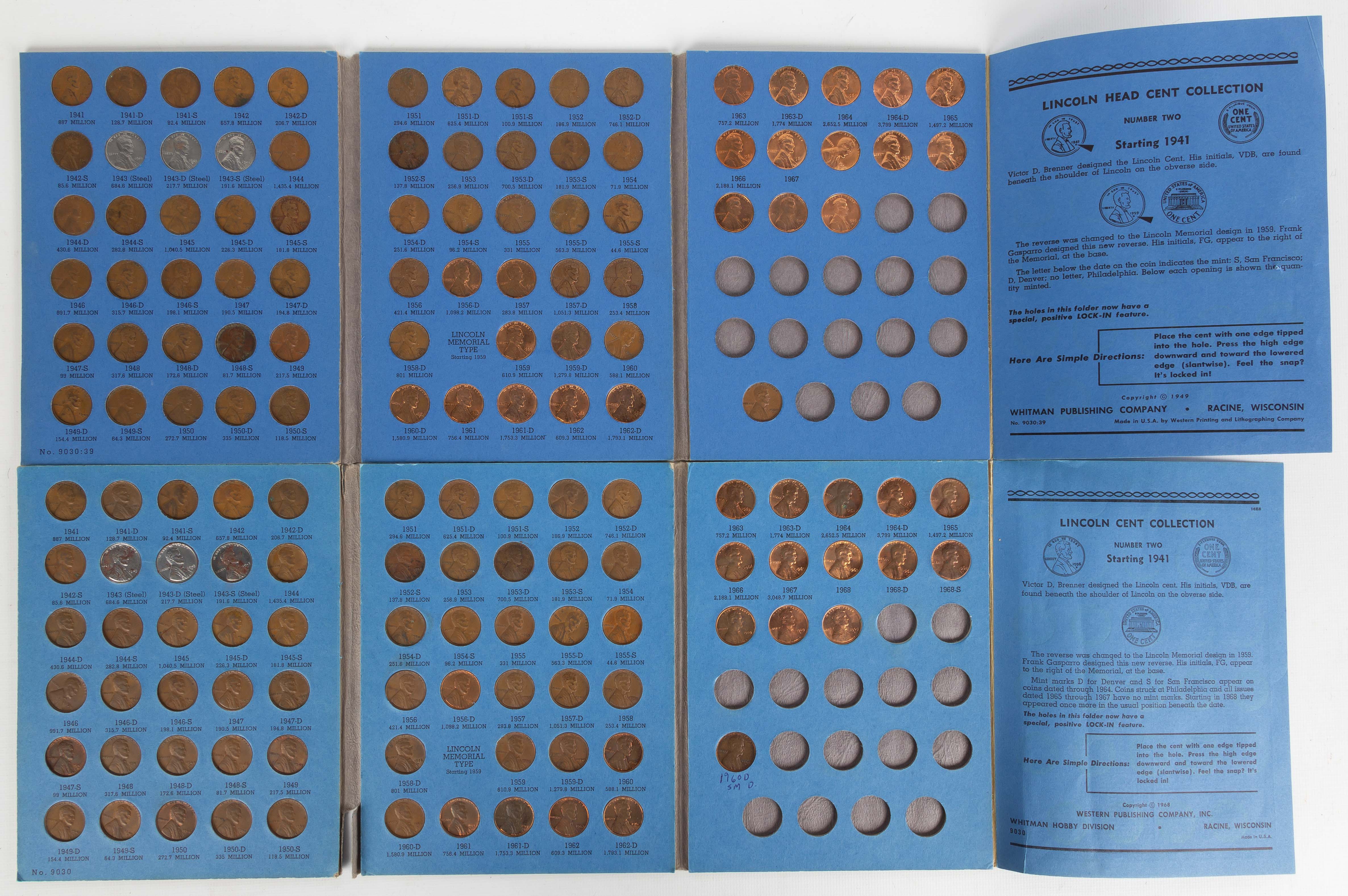 Collection of Pennies Cottone Auctions