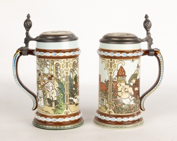 Metlach Stein Tankards