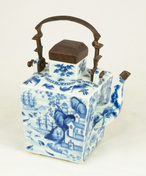 Chinese Blue & White Teapot
