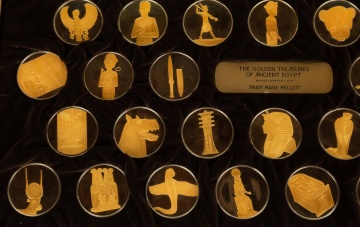 Golden Treasures of Ancient Egypt 36 Silver Coins