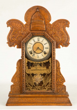 Ingraham Commemorative Shelf Clock
