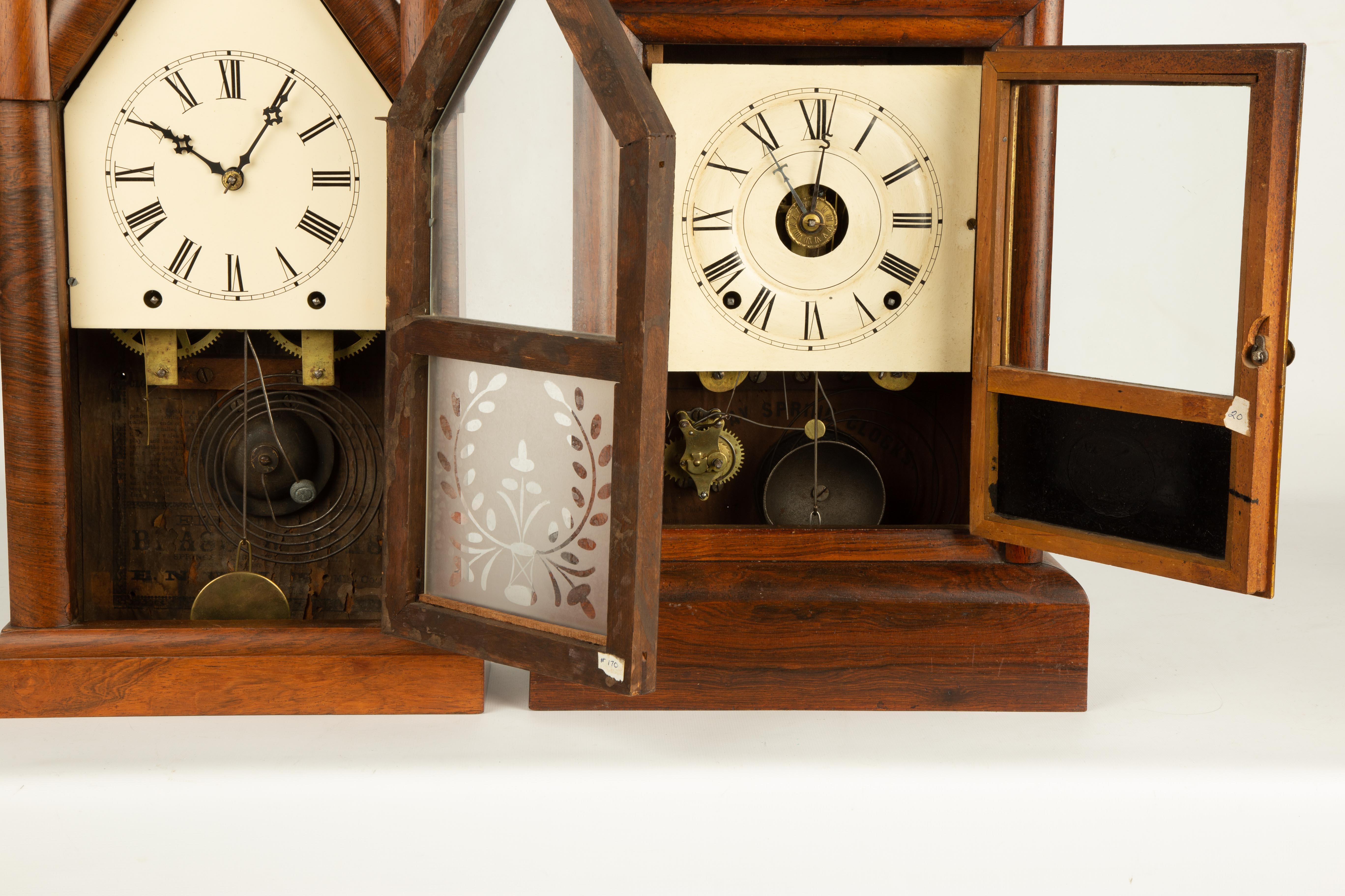 Welch Steeple & Seth Thomas Cottage Shelf Clock