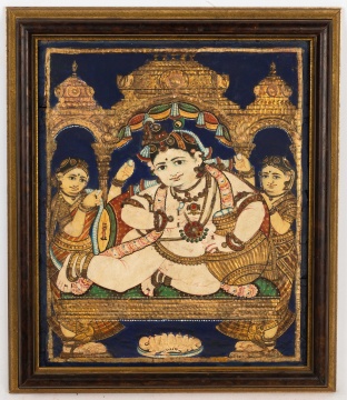 Indian Painting of a Deity