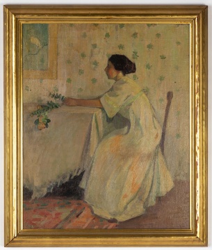 S. A. Weiss (20th Century) Seated Woman