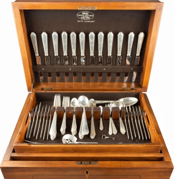 Mostly Lunt Sterling Silver Flatware &  Serving Pieces